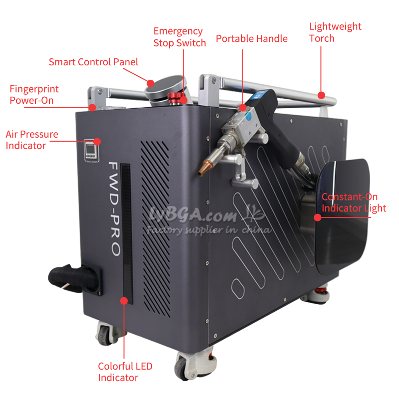 YENİ Hava Soğutmalı El Tipi Fi - Laser Soldering Machine Handheld incelemesi ve fiyatı